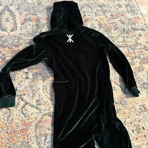 Onepiece kids velvet jumpsuit